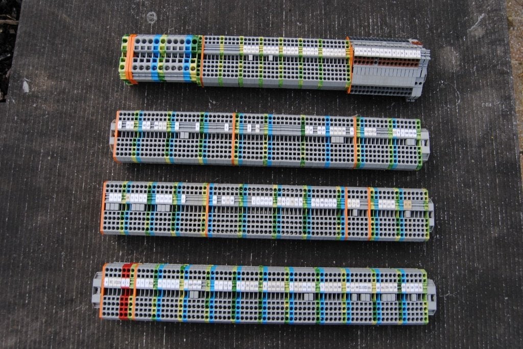 Wago klemmen / rijgklemmen / draadklemmen., Doe-het-zelf en Bouw, Ophalen of Verzenden, Gebruikt