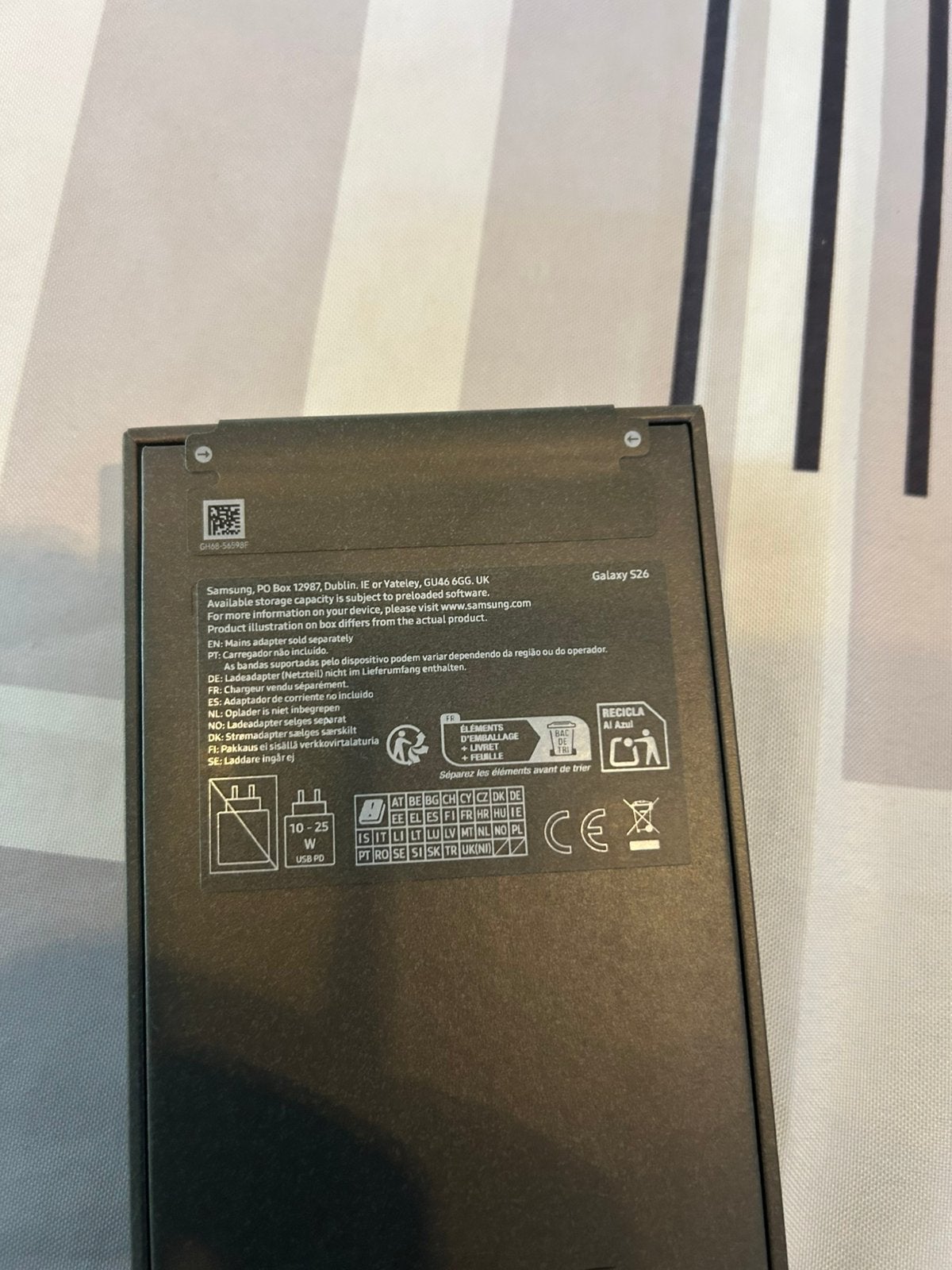Samsung s26, Télécoms, Téléphonie mobile | Samsung, Neuf, Autres modèles, 256 GB, Enlèvement