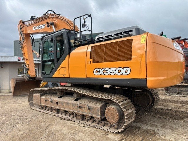 rupskraan Case CX350D, Ophalen, Graafmachine