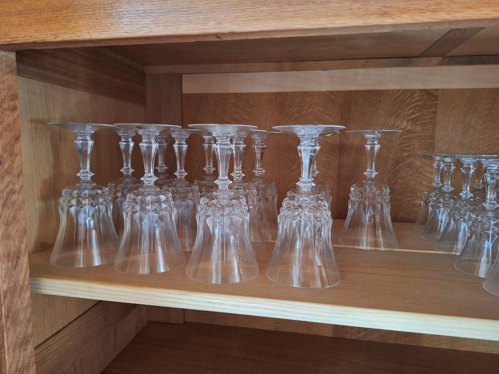 Glazenset Val St Lambert, Antiek en Kunst, Ophalen
