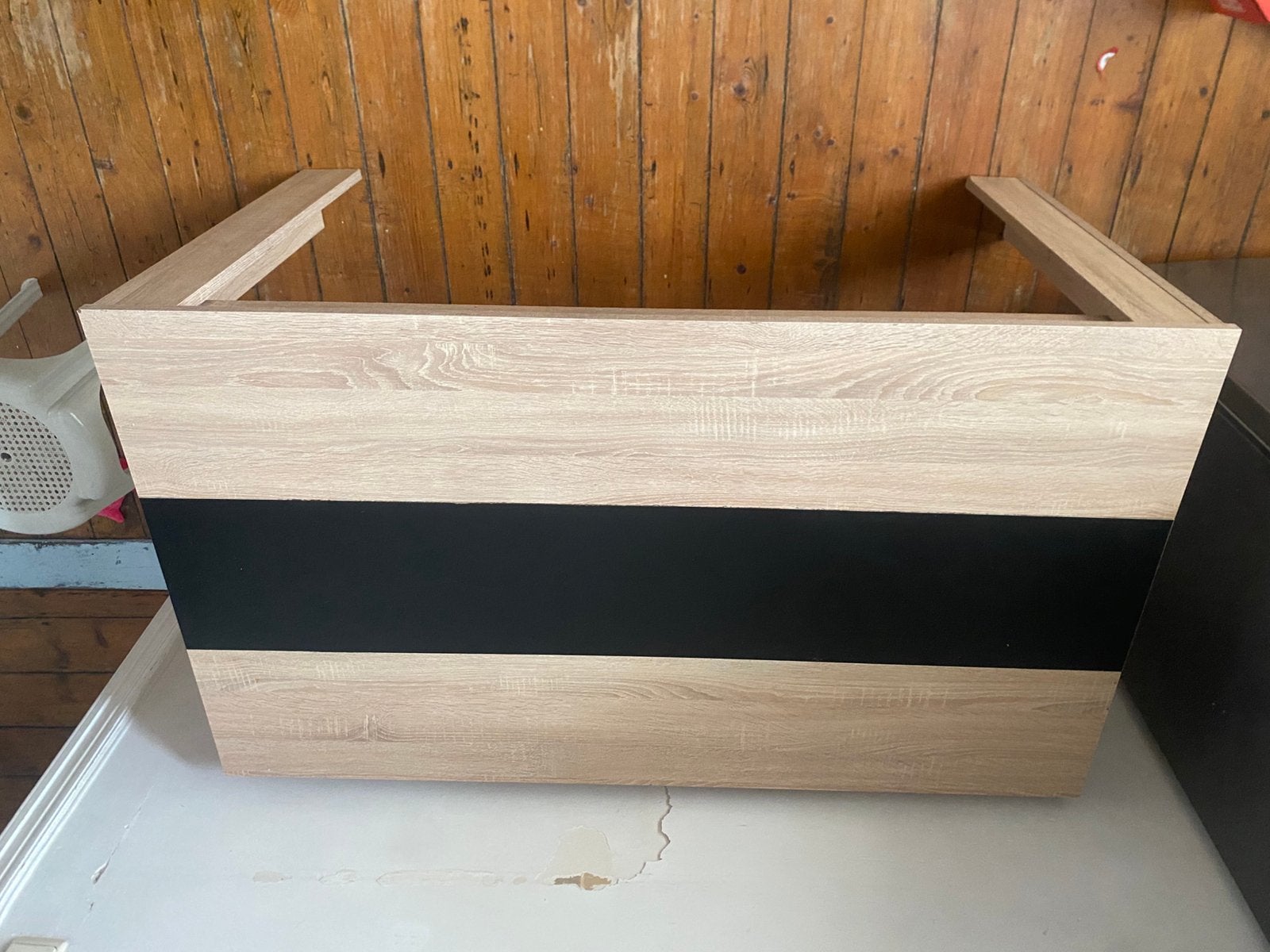 Tafel, Huis en Inrichting, Tafels | Eettafels, Ophalen, Gebruikt, 100 tot 150 cm, 50 tot 100 cm