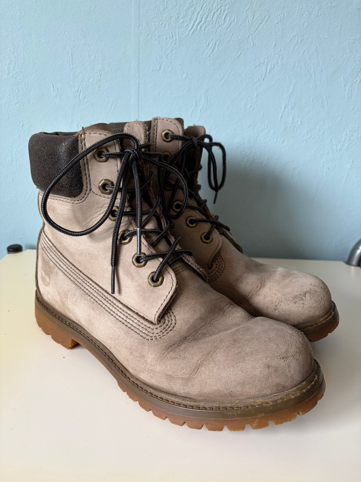 Timberland taille 38.5, Chaussures de marche, Gris, Enlèvement ou Envoi, Porté