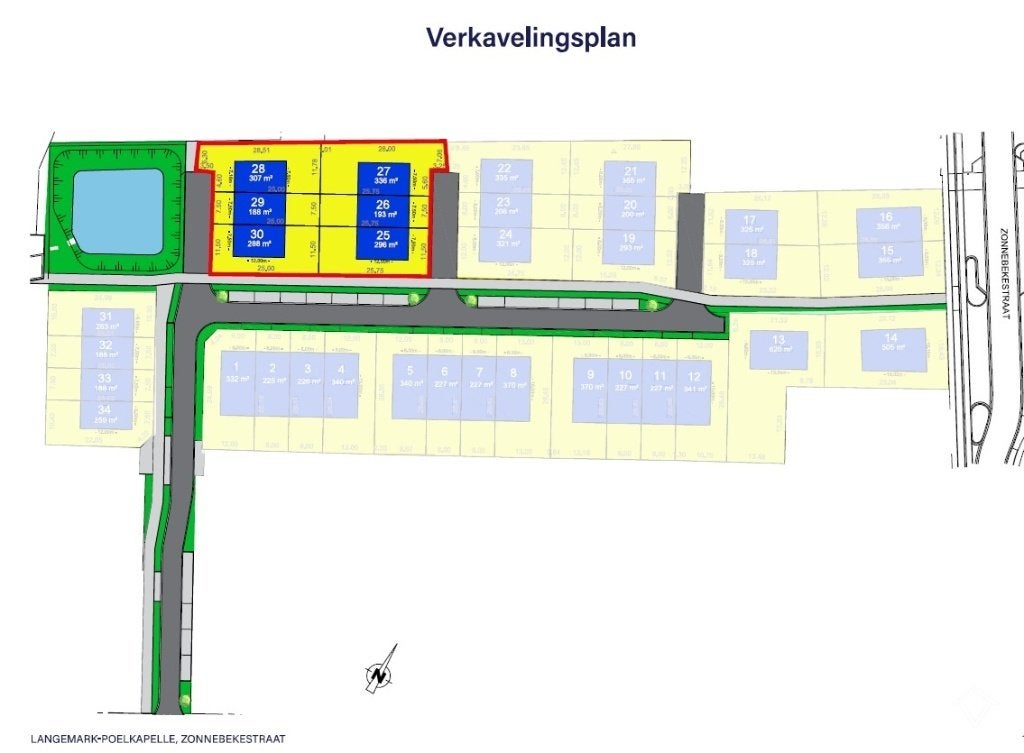 Te koop Langemark-Poelkapelle - Nieuwbouw met 3 slaapkamers, Immo, 200 tot 500 m², 3 kamers, Hoekwoning, Provincie West-Vlaanderen