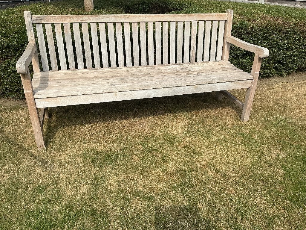 Teak tuinbank, Tuin en Terras, Ophalen