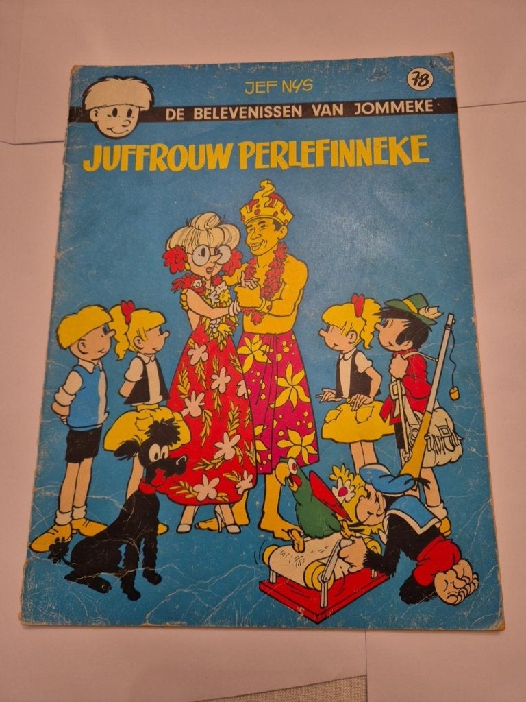 Jommeke nr. 78 – Juffrouw Perlefinneke, Une BD, Envoi, Utilisé