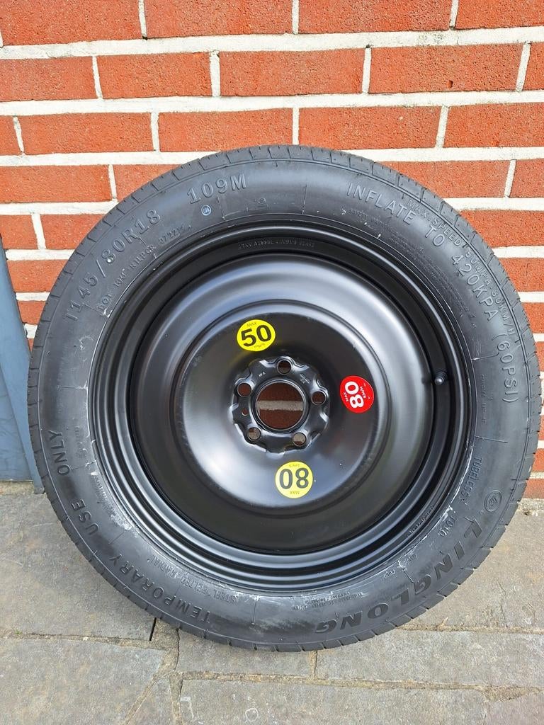 Reservewiel universeel  ter depannage 18-19 inch banden18-19, Ophalen, Nieuw