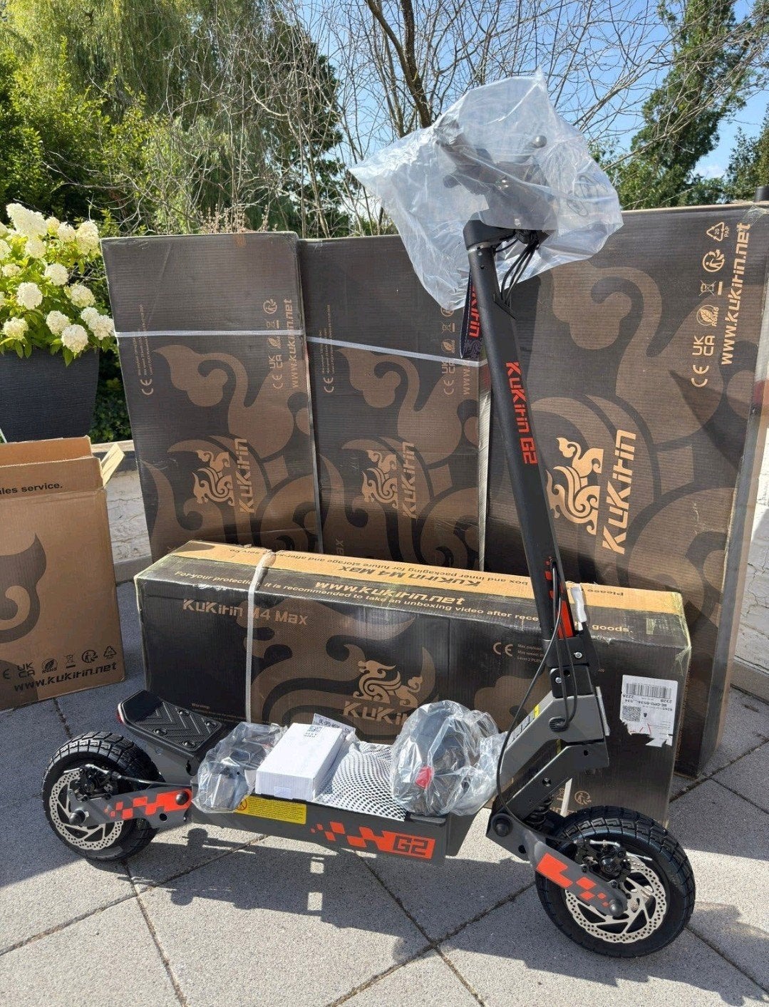 elektrische step KuKirin G2., Nieuw