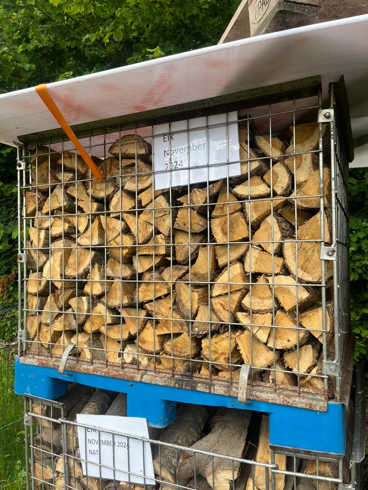 Brandhout haardhout, Ophalen