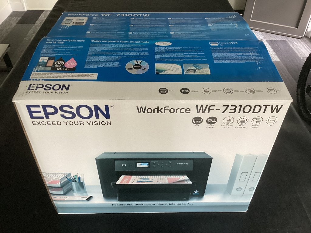 Epson WorkForce WF-7310 DTW, Informatique & Logiciels, Enlèvement ou Envoi, Epson, Imprimante, Utilisé