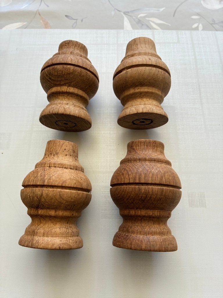 tafel en kast pootjes, Ophalen