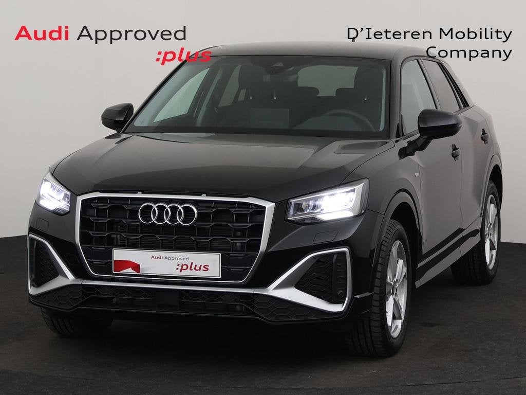 Audi Q2 Q2 35 TFSI Business Edition S line S tronic, Auto's, Audi, Automaat, Zwart, SUV of Terreinwagen, Lederen bekleding
