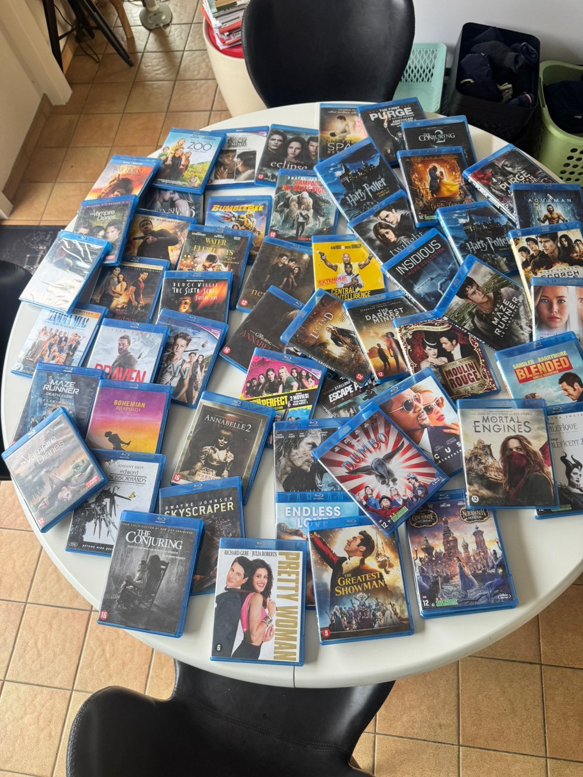 Lot blue ray, Cd's en Dvd's, Ophalen, Zo goed als nieuw