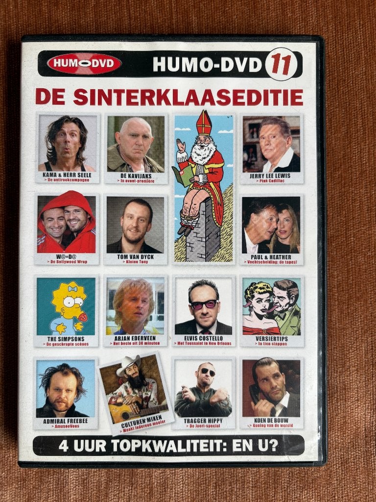 De elfde Humo-DVD, Alle leeftijden, Ophalen, Zo goed als nieuw, Overige genres