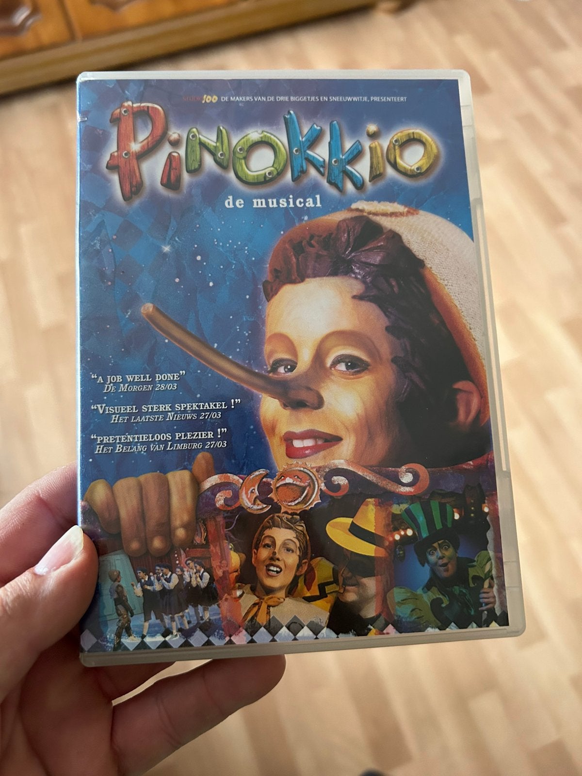 Studio 100 musical pinokkio, Ophalen of Verzenden, Zo goed als nieuw
