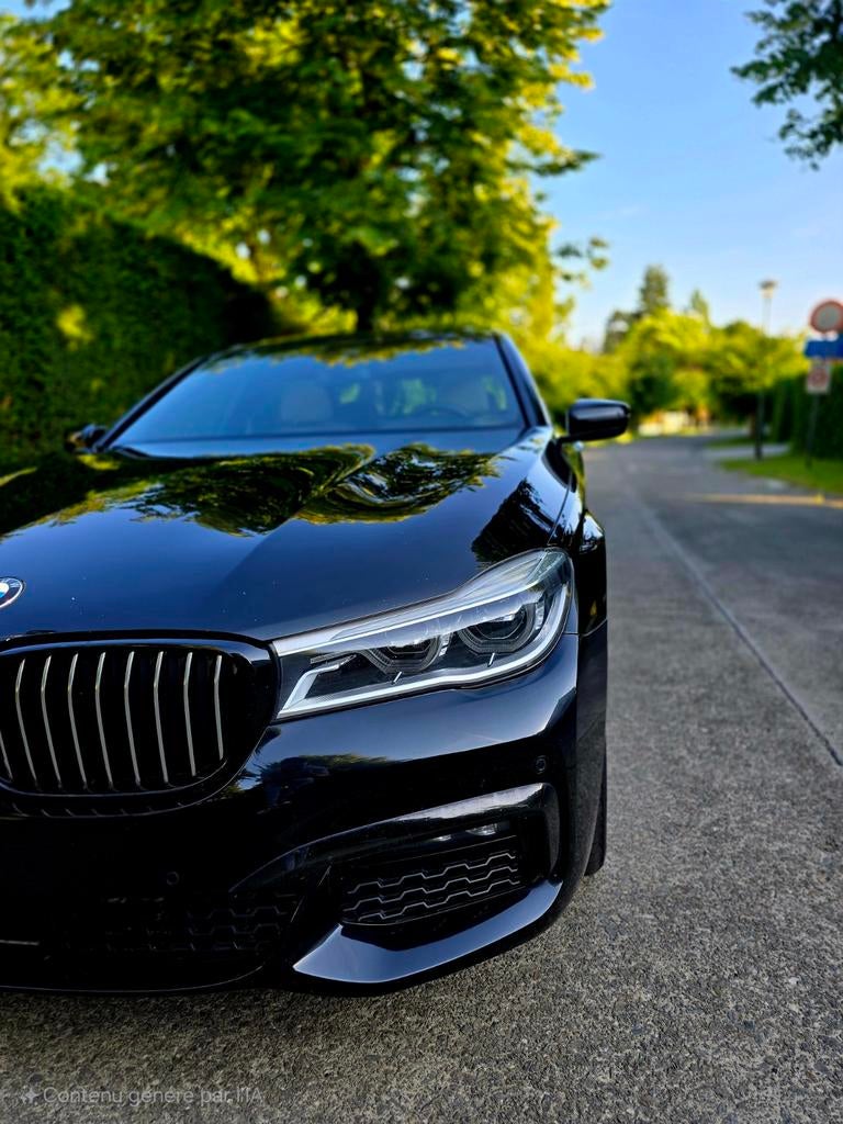 Bmw 740e iPerformance G11 Pack M, Cuir, Achat, Euro 6, Noir