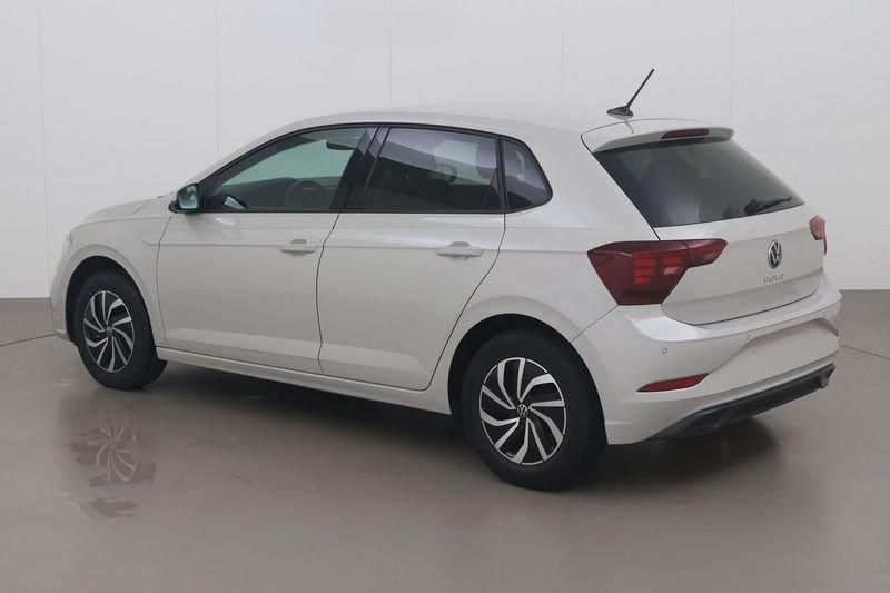 Volkswagen Polo 1.0 TSI Life 115 AT, Auto's, Volkswagen, Automaat, Gebruikt, Overige bekleding, Parkeersensor