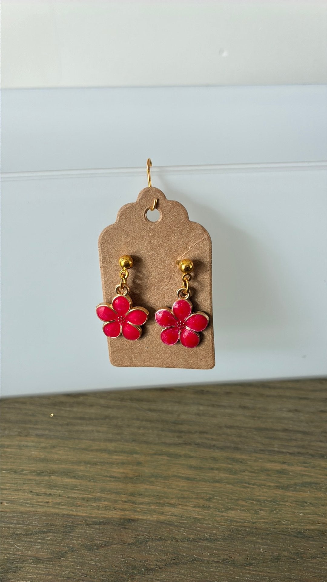 Boucles d'oreilles à fleurs, Or, Enlèvement, Neuf, Puces ou Clous