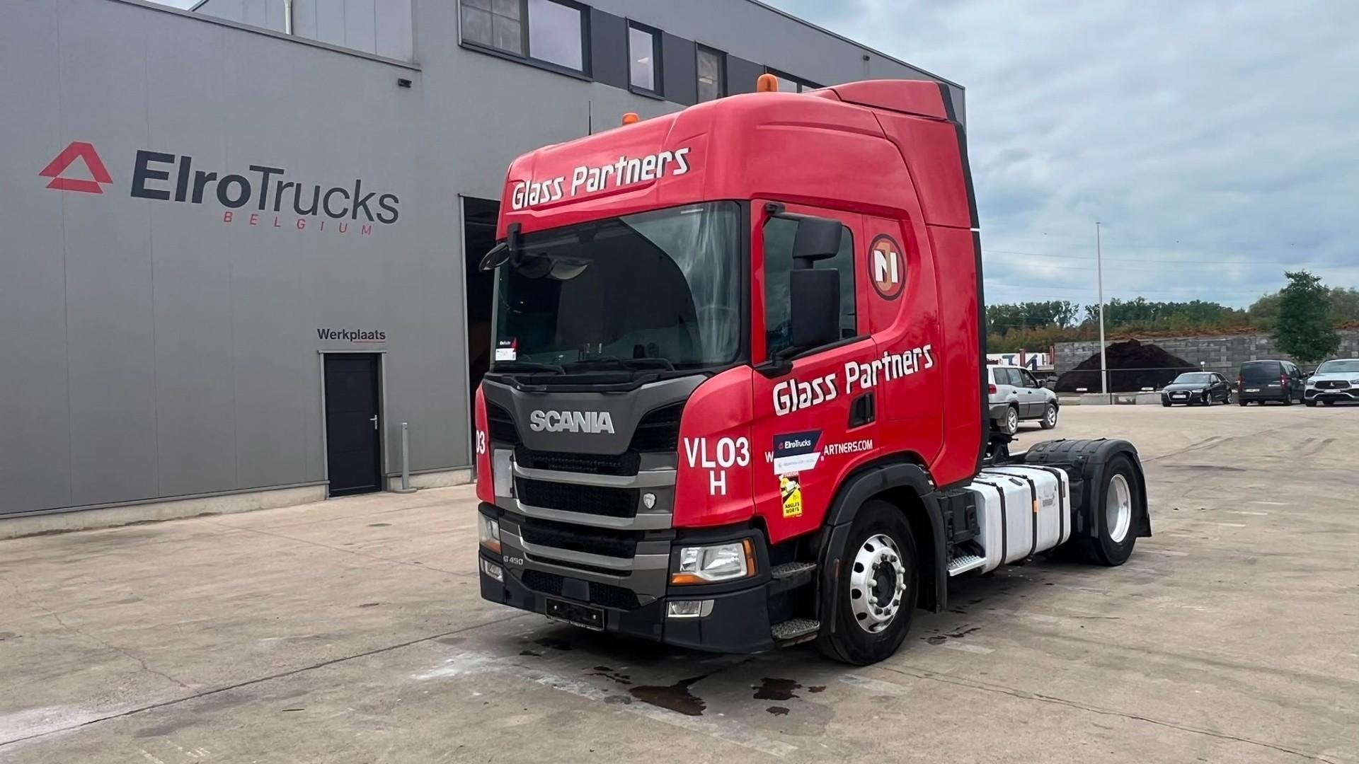 Scania G 450 (RETARDER / PTO / HYDRAULIQUE / FULL SPOILERS /, Autos, Camions, Achat, Euro 6, Autres couleurs, Diesel