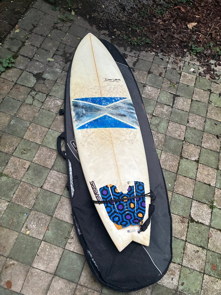 Planche de surf Fish (6 » 4), Enlèvement, Utilisé, Fish, Avec ailerons