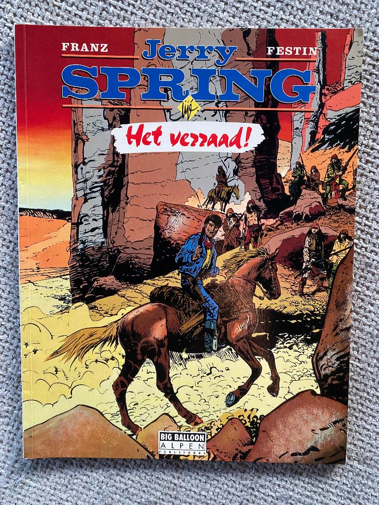 Jerry Spring - Het verraad, Une BD, Enlèvement ou Envoi, Utilisé