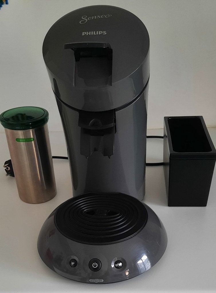 Senseo koffiezetapparaat, Ophalen, Kunststof, Grijs, Overige merken