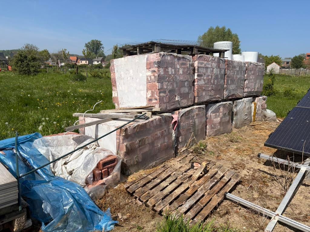 Lot gevelstenen Rustique Oud Laethem, Ophalen, Nieuw