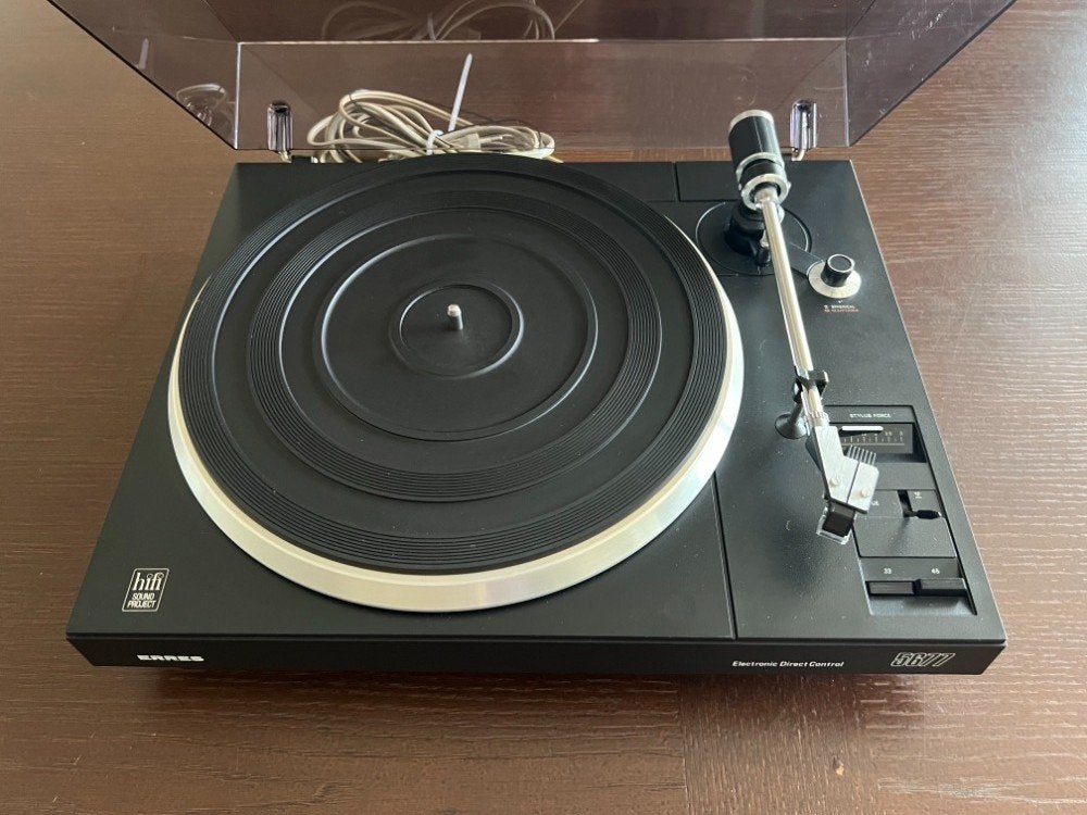 Erres 5677 platenspeler, Enlèvement, Utilisé, Tourne-disque, Philips
