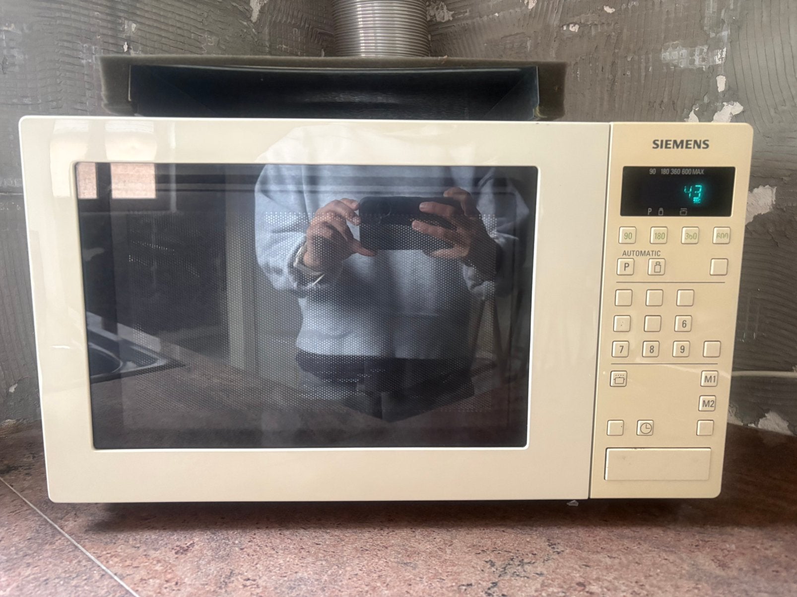 Microgolfoven Siemens, Elektronische apparatuur, Microgolfovens, Ophalen, Zo goed als nieuw, Inbouw, Microgolfoven