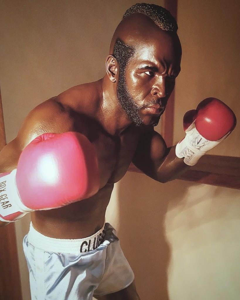 Statue de collection Clubber Lang (PCS) 1:3, Verzamelen, Beelden en Beeldjes, Zo goed als nieuw, Mens, Ophalen