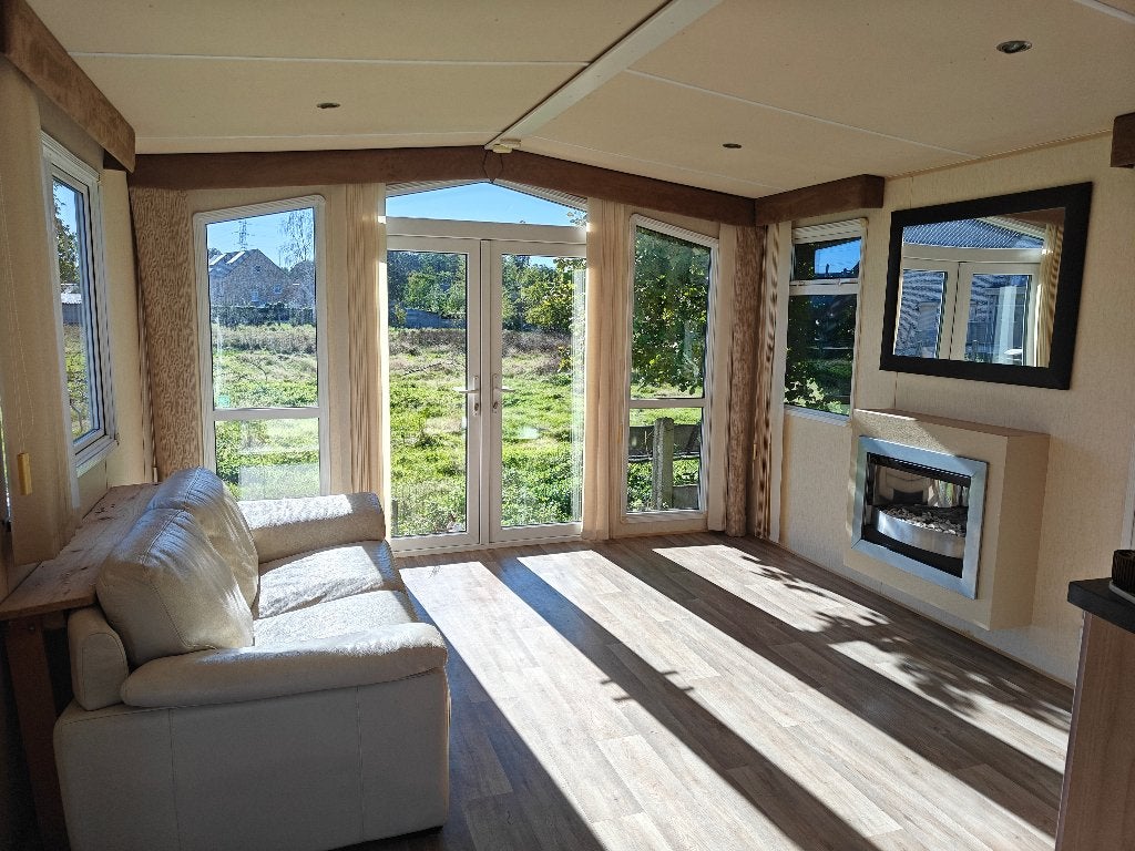 Stacaravan Delta Belgravia 3,70m x 12m, Caravanes & Camping, Jusqu'à 3