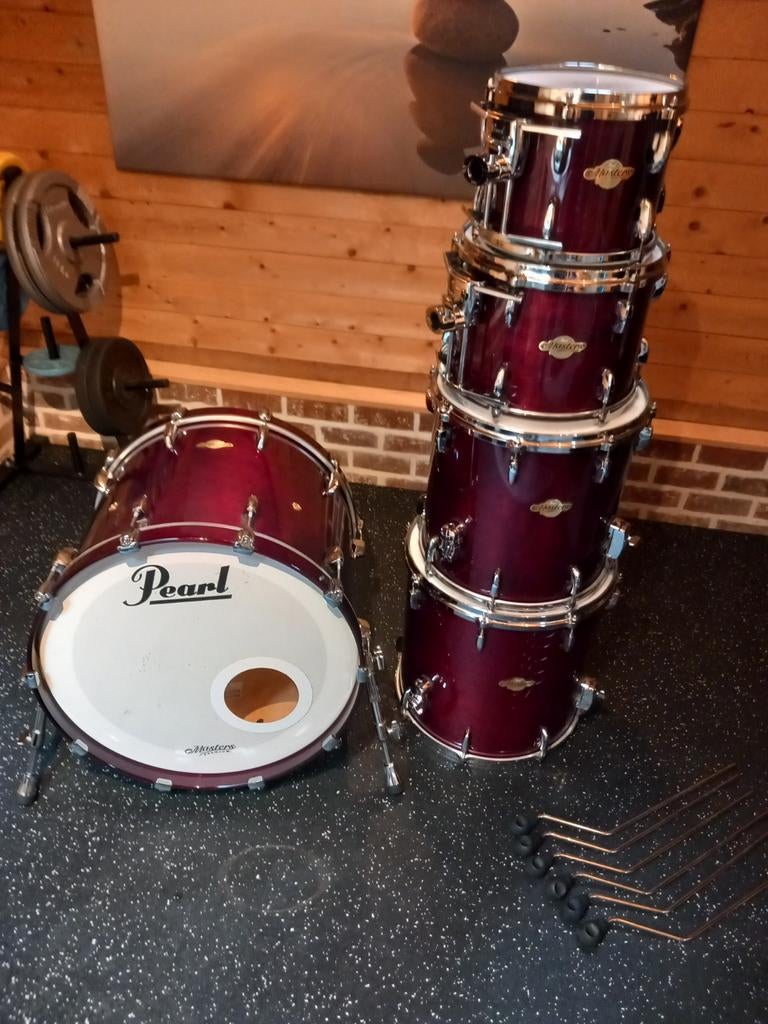 RUILEN: Pearl Masters Premium Birch, Muziek en Instrumenten, Ophalen, Pearl