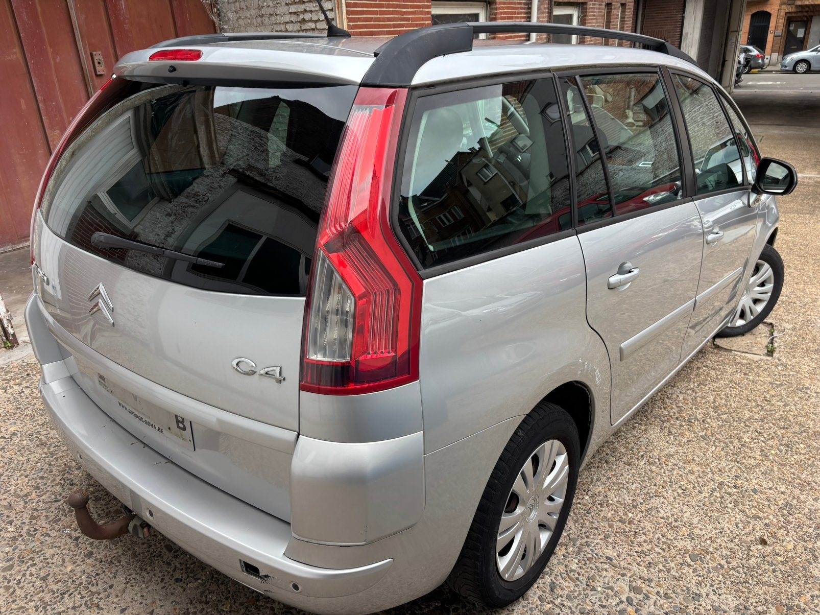 Citroën C4 PICASSO 1.6 HDI 2008, Auto's, Voorwielaandrijving, Stof, Zwart, Bedrijf