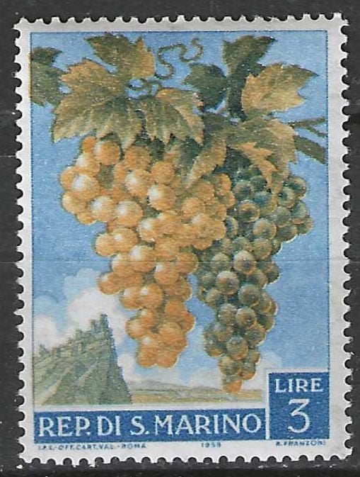 San Marino 1958 - Yvert 451 - Landbouwproducten (PF), Postzegels en Munten, Postzegels | Europa | Overig, Verzenden, Postfris