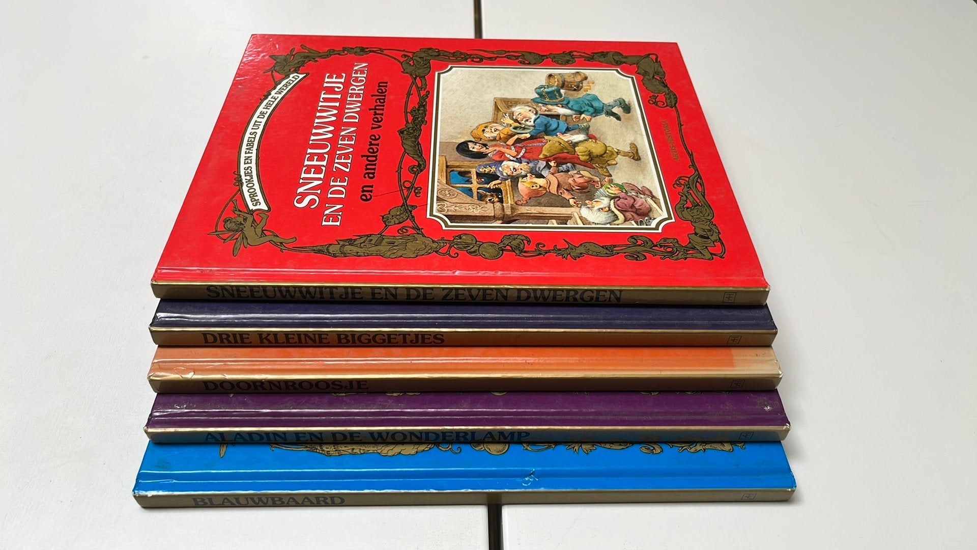 5 sprookjesboeken, Boeken, Sprookjes en Fabels, Ophalen, Gelezen