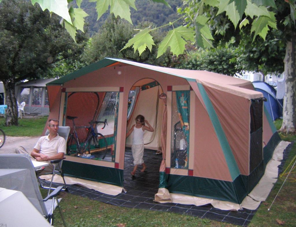 Tent cabanon aruba, Caravans en Kamperen, Tenten, Ophalen, Zo goed als nieuw, Tot en met 4
