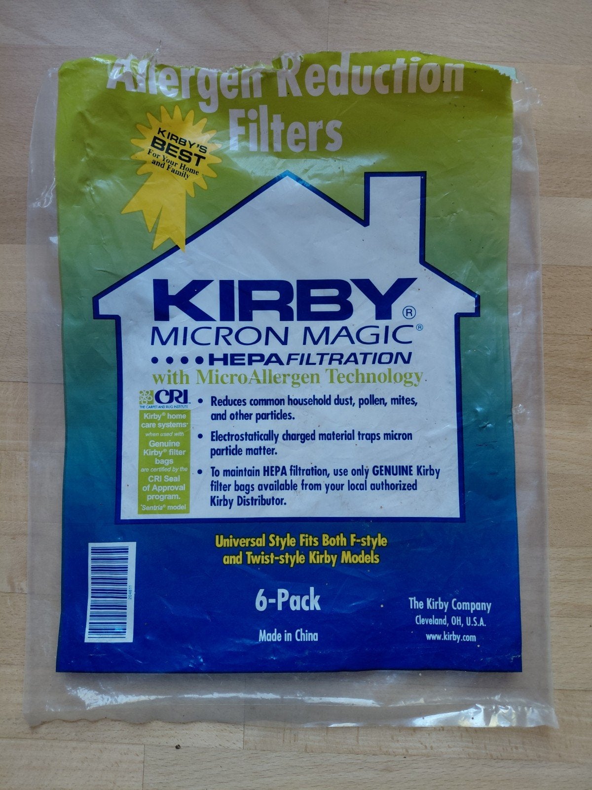 Kirby stofzuigzakken Hepa Filtration, Ophalen, Nieuw