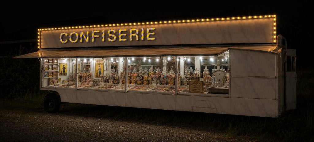Remorque confiserie foraine, Articles professionnels, Enlèvement