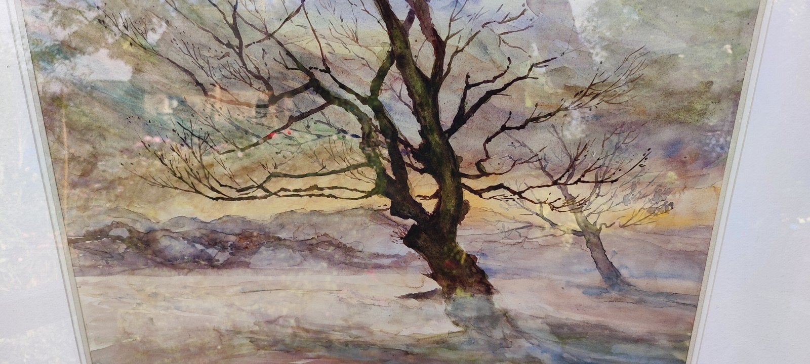 aquarel, Antiek en Kunst, Ophalen, Aquarel