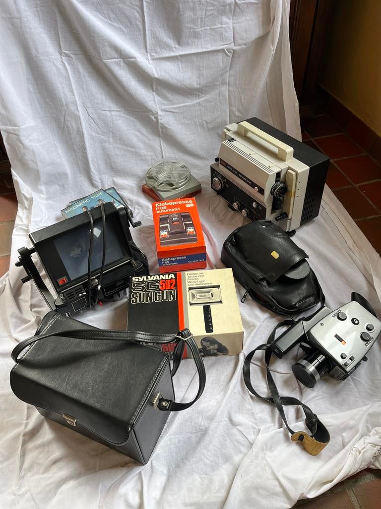 Lot Super 8 filmmateriaal, Ophalen