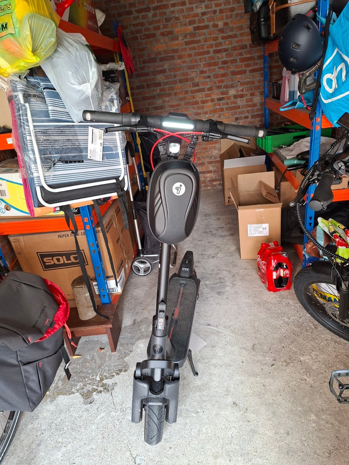 Segway g3 Max, Ophalen