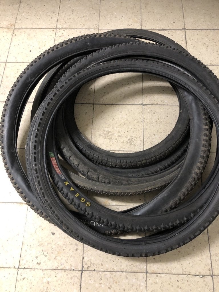 lot de pneus de vélo, Vélos & Vélomoteurs, Enlèvement, Utilisé