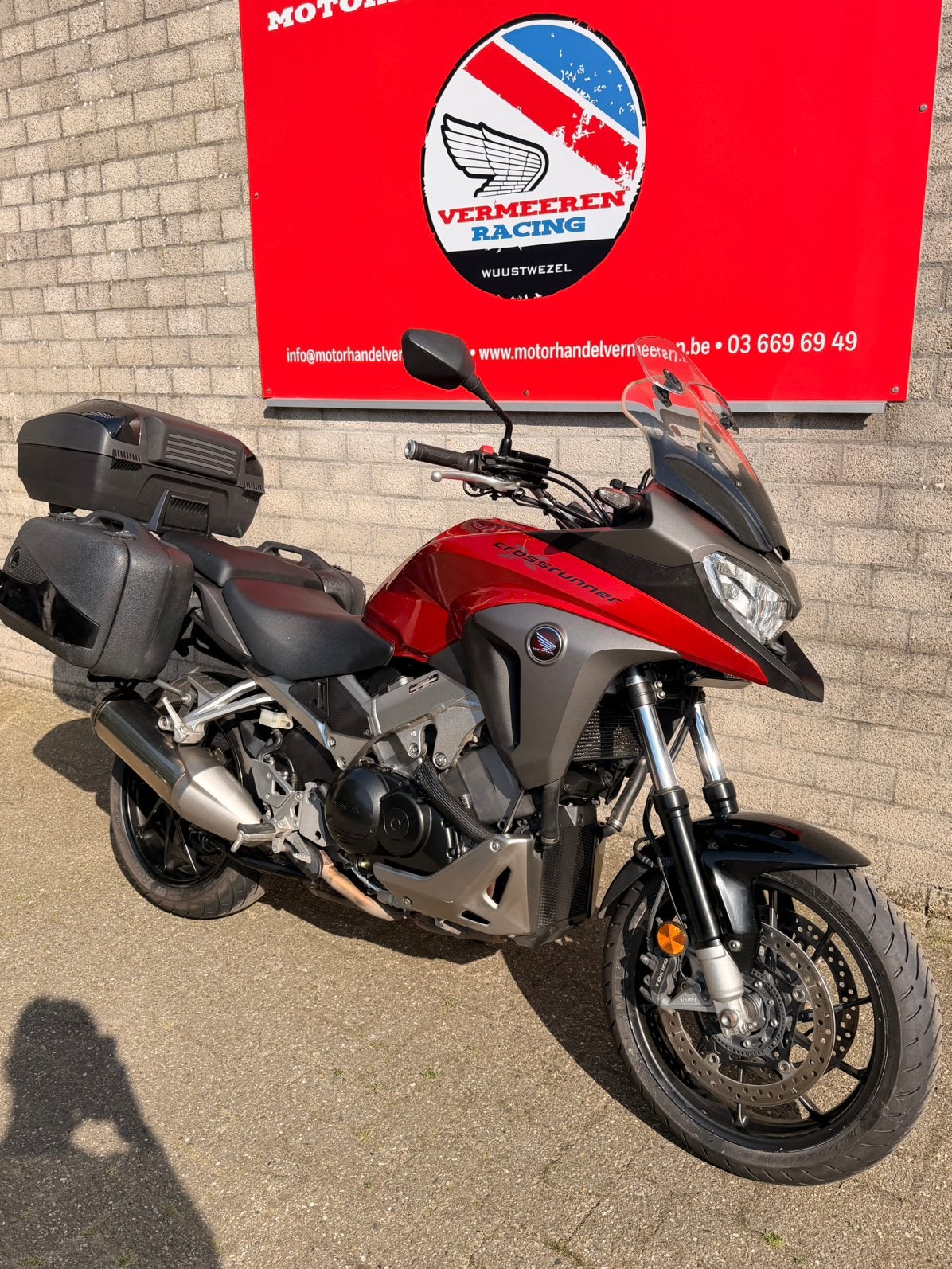 Honda VFR800X Crossrunner, Handvatverwarming, Occasion, 4 cilinders, Motorrijbewijs A