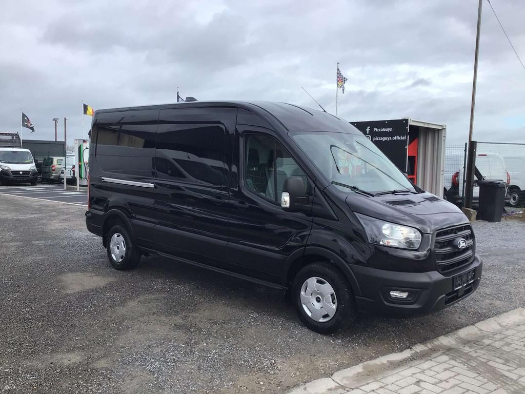 Ford Transit l3h2 130pk 2026 10km full/option 32950e ex, Auto's, Ford, Bedrijf, Te koop, Transit, ABS, Achteruitrijcamera, Airconditioning
