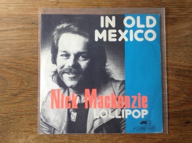 single nick mackenzie, 7 inch, Ophalen of Verzenden, Pop, Beschermende buitenhoes