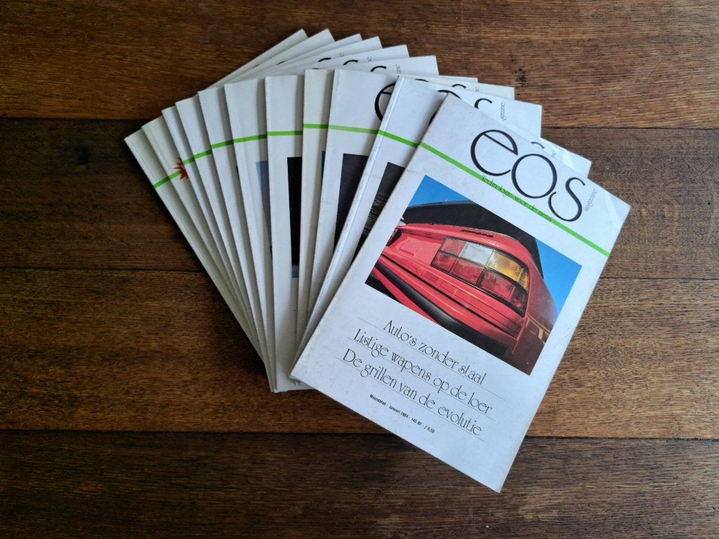 Tijdschrijft EOS volledige jaargang 1984, Verzamelen, Ophalen of Verzenden, 1980 tot heden, Tijdschrift