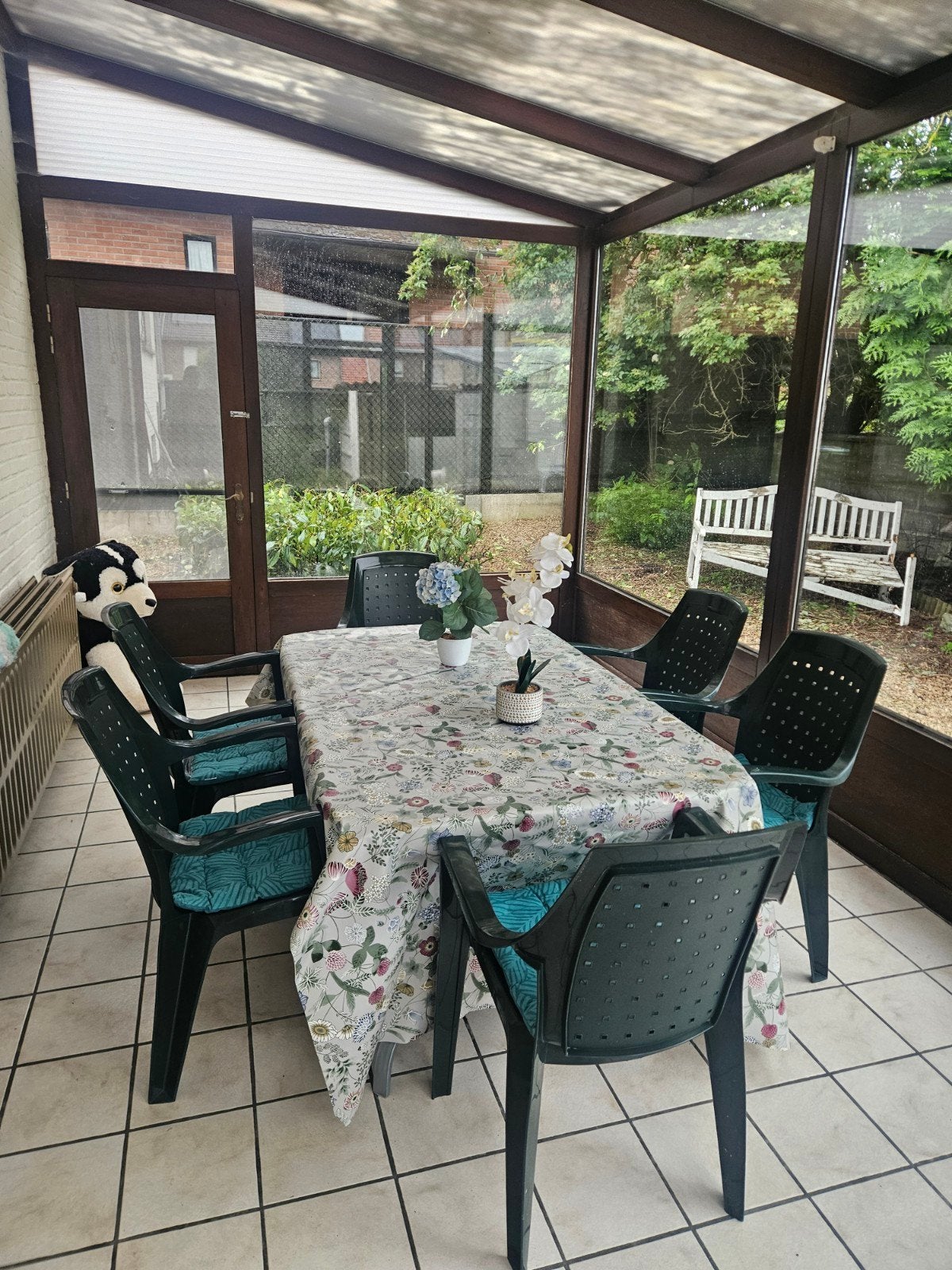 Tuinset tafel 6 stoelen, Tuin en Terras, Ophalen, Tuinset