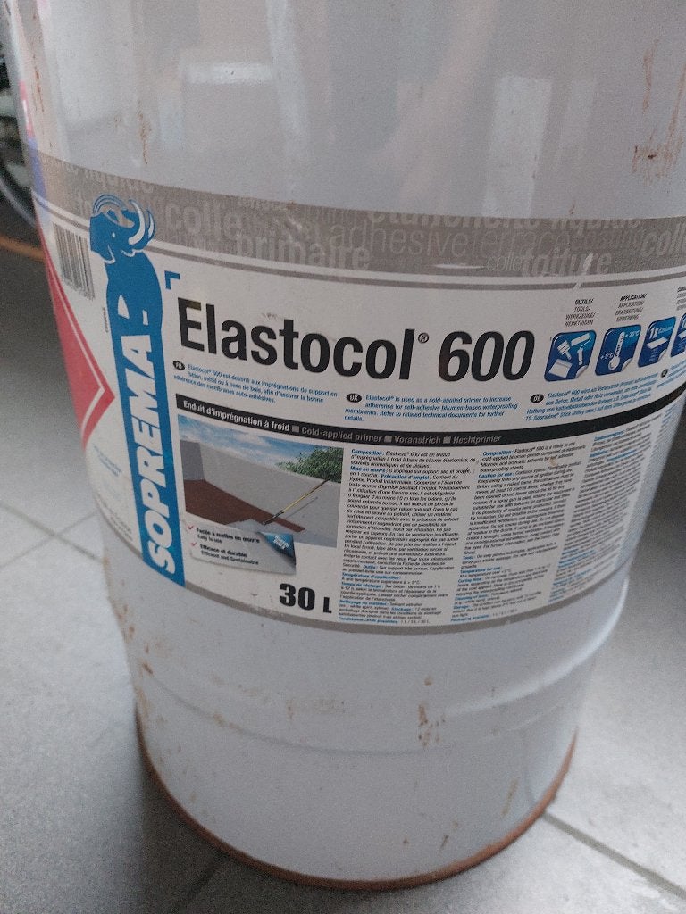 Soprema Elastocol 600 Primer, Doe-het-zelf en Bouw, Ophalen, Gebruikt, Overige materialen
