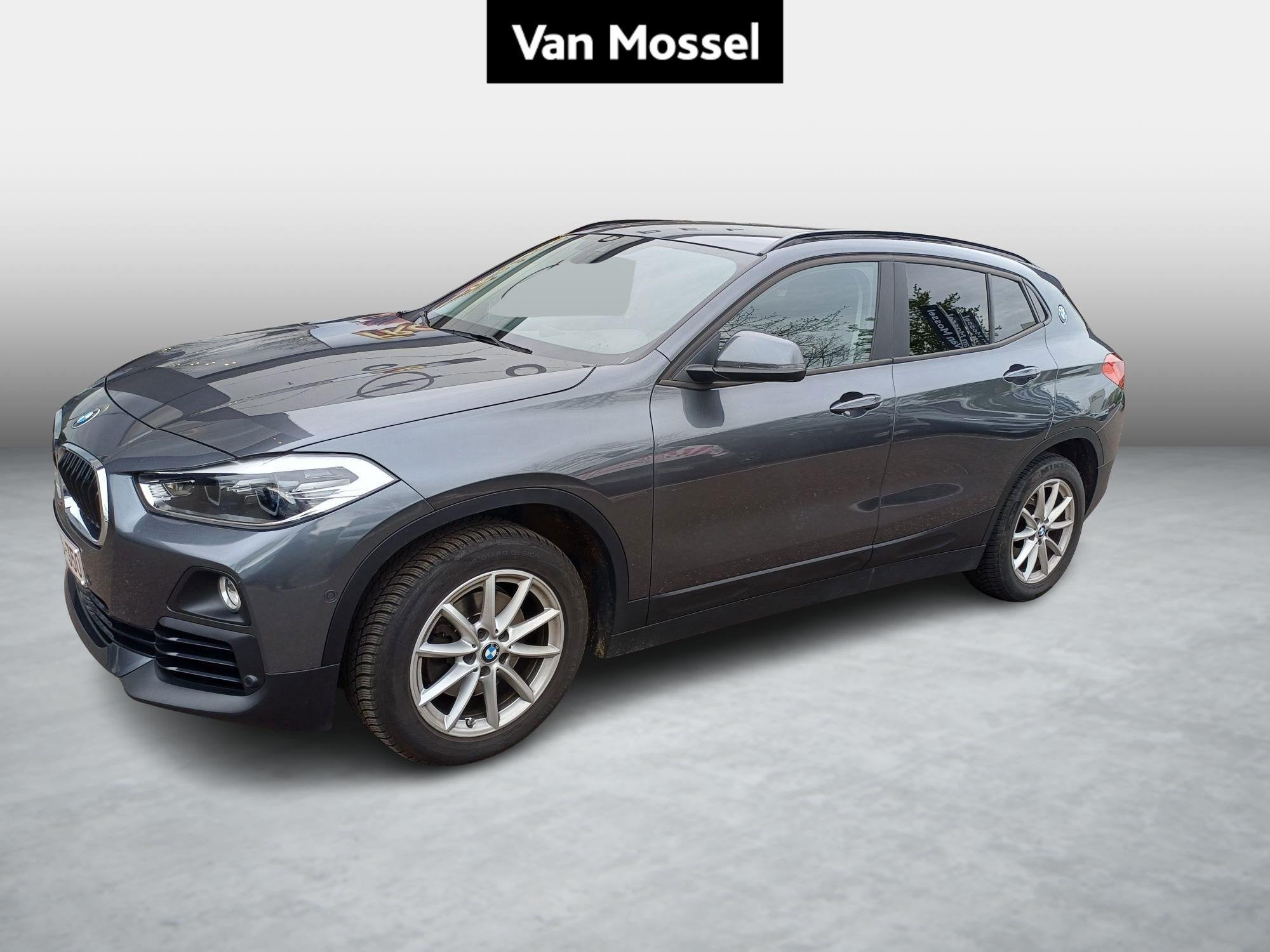 BMW X2 Advantage sDrive18iA 100kW DCT, Gebruikt, Zwart, 136 pk, Automatische klimaatregeling