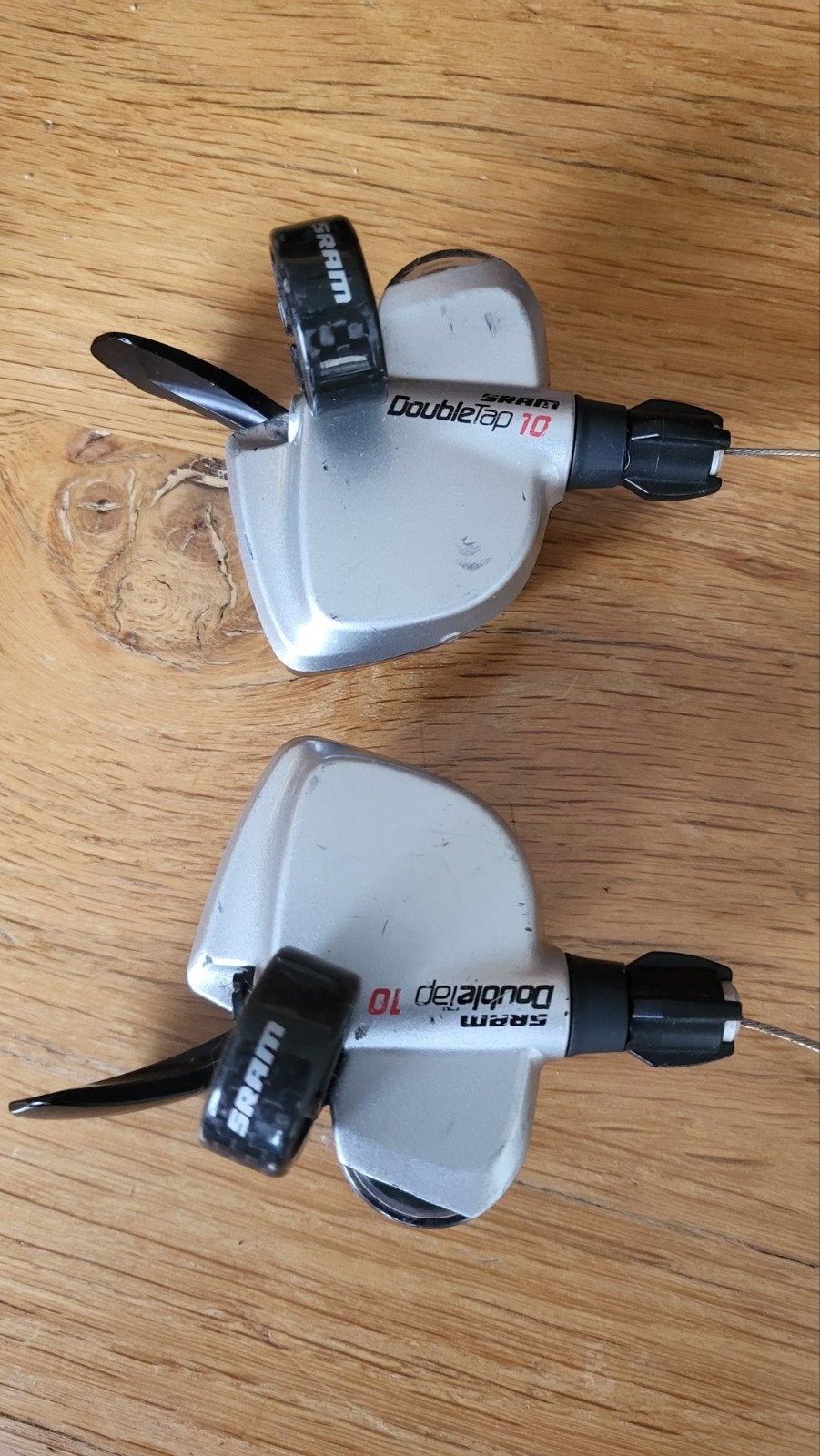 Sram Double tap 2x10-speed shifters, Fietsen en Brommers, Fietsonderdelen, Gebruikt, Overige typen, Ophalen of Verzenden, SRAM