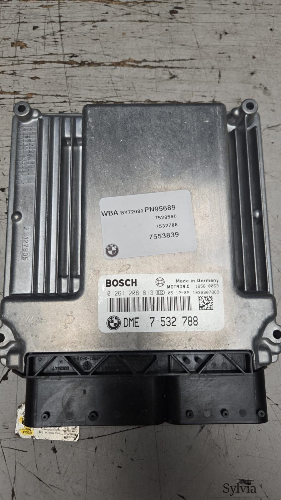 ECU Bosch Motorcomputer N46 BMW 3 serie E46 12147532788 7532, Autos : Pièces & Accessoires, -, Utilisé, -, -